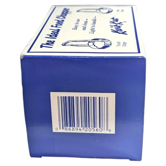 Kwik Kut TE-60 Food Chopper Tooth Edge Stainless Steel New Condition - Picture 8 of 8